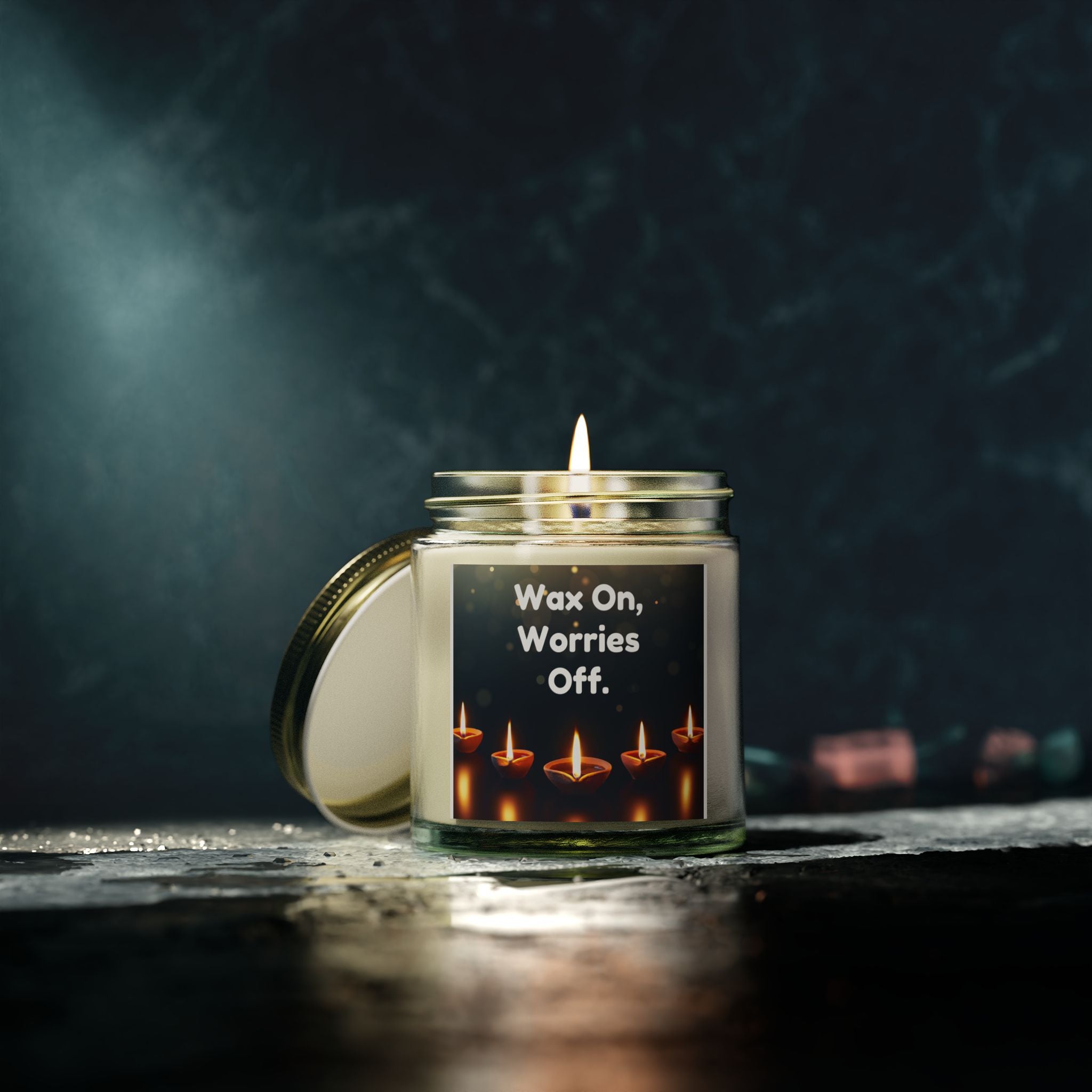 Scented Candles, Coconut Apricot Wax (4oz, 9oz)