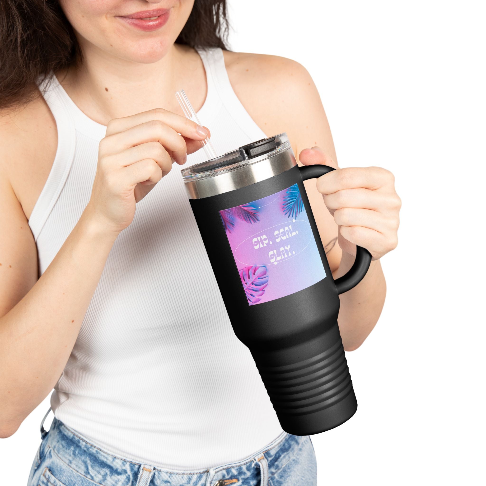 Insulated Travel Mug, 40oz