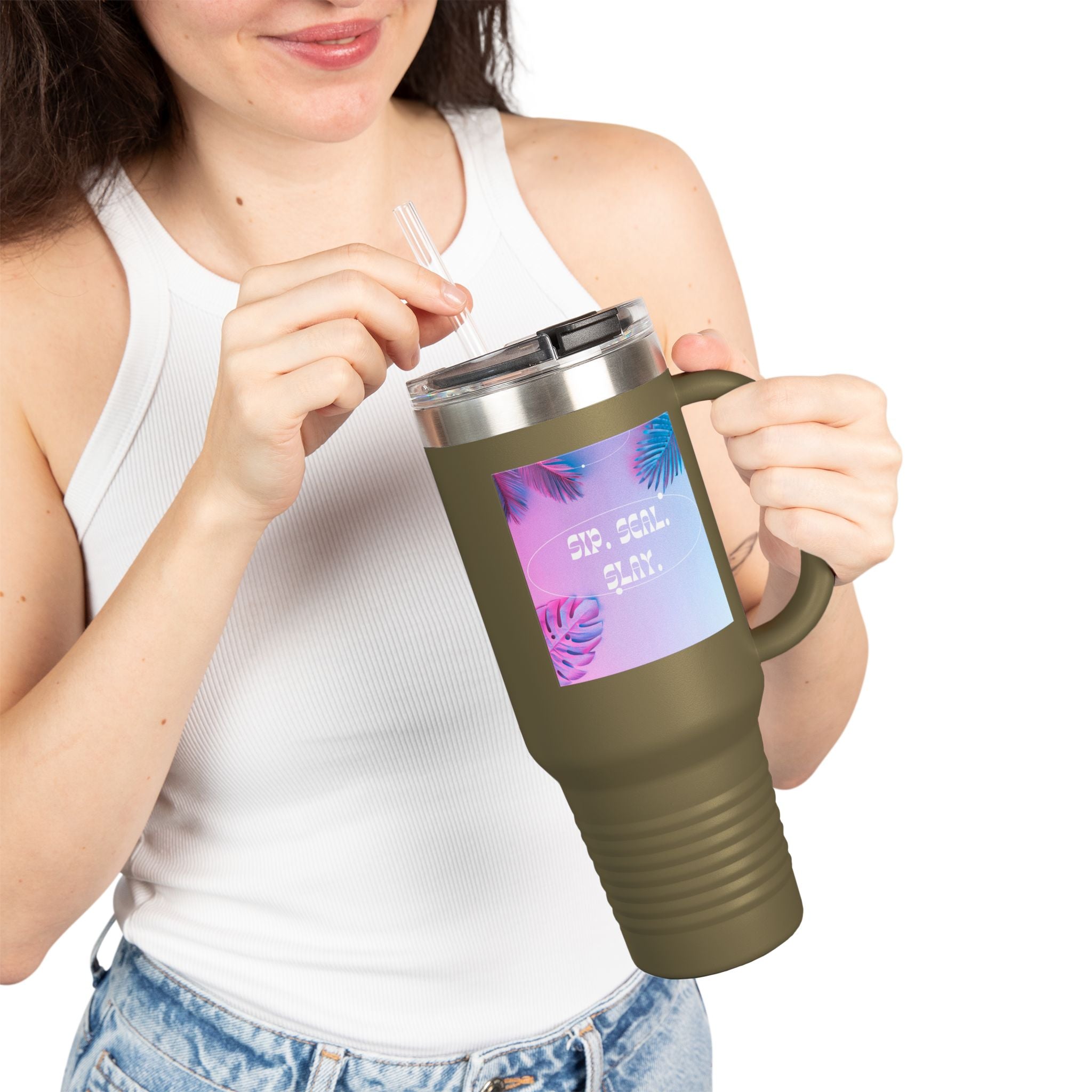 Insulated Travel Mug, 40oz