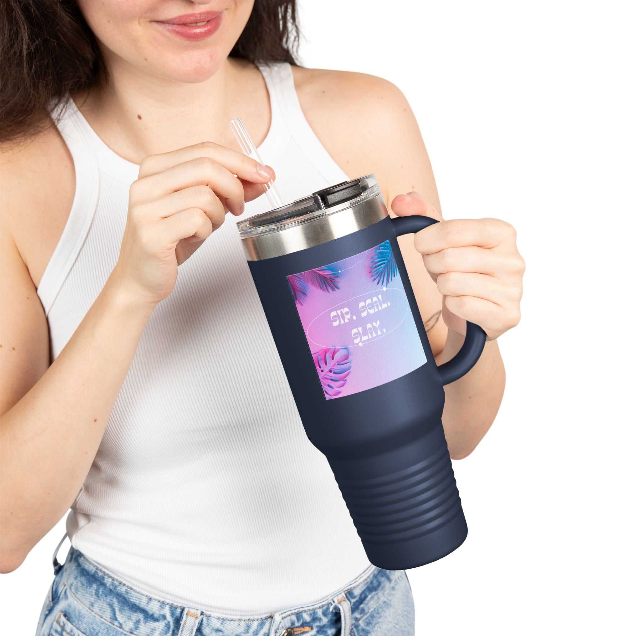 Insulated Travel Mug, 40oz