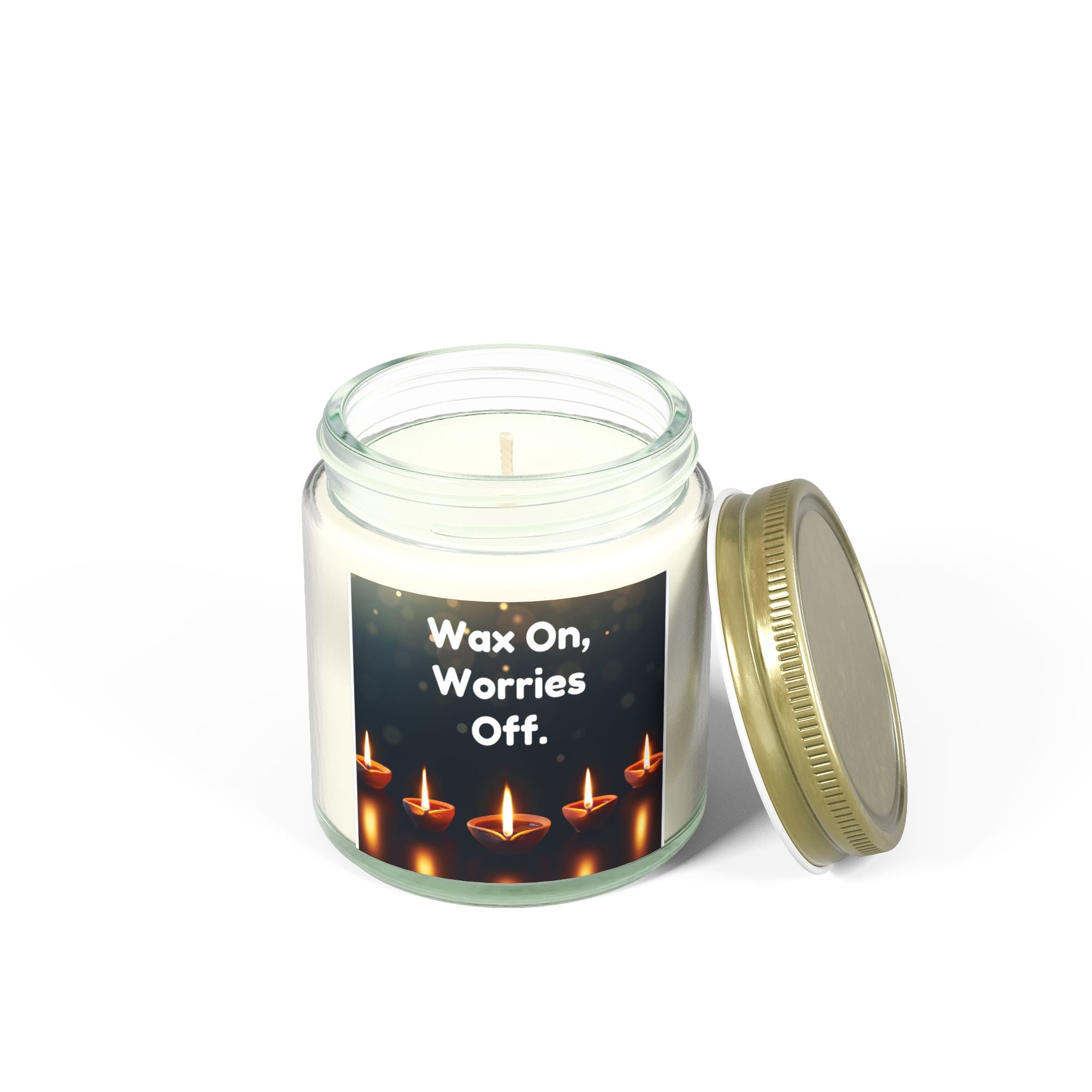 Scented Candles, Coconut Apricot Wax (4oz, 9oz)